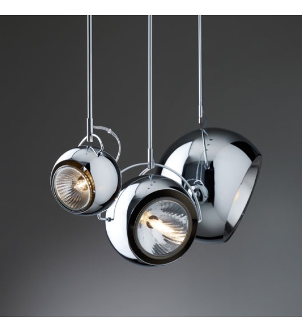 Подвесной светильник Fabbian Beluga Steel d9