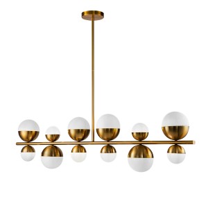 Люстра Delight Collection Hutchinson 12L brass
