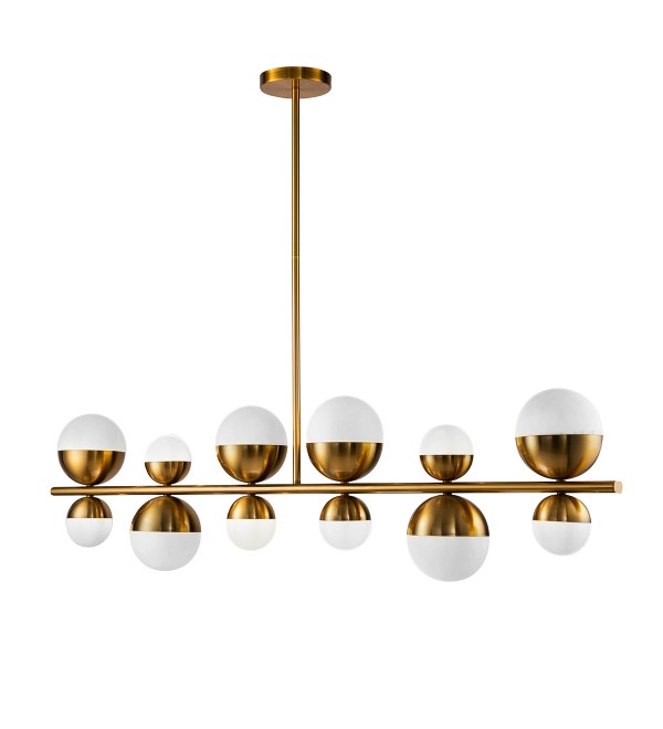Люстра Delight Collection Hutchinson 12L brass