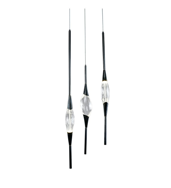 Подвесной светильник Delight Collection Pezzo 3 pearl black