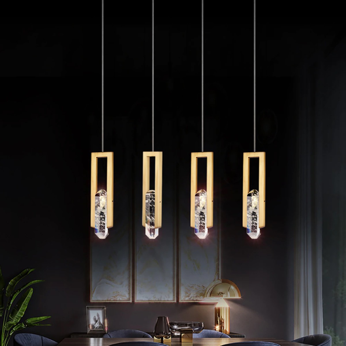 Подвесной светильник Delight Collection OM8201004-1 gold