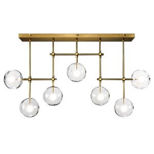 Потолочный светильник Delight Collection Globe Mobile 7A brass