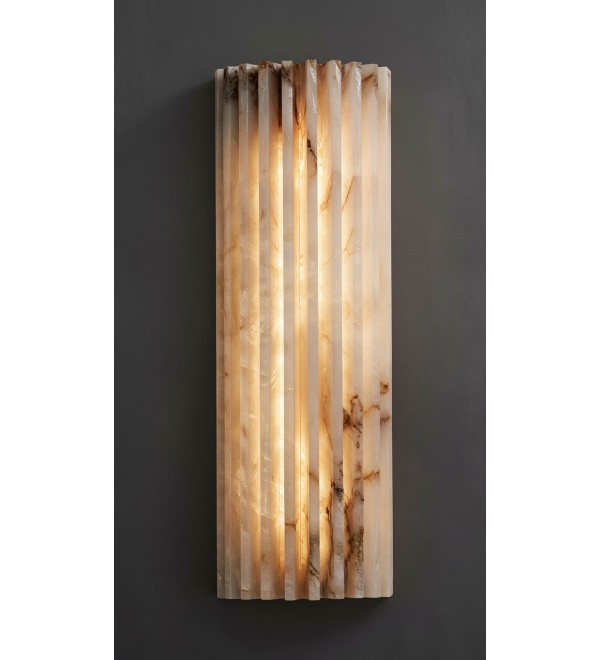 Настенный светильник Delight Collection DL-6485W 30cm Brass / White Alabaster