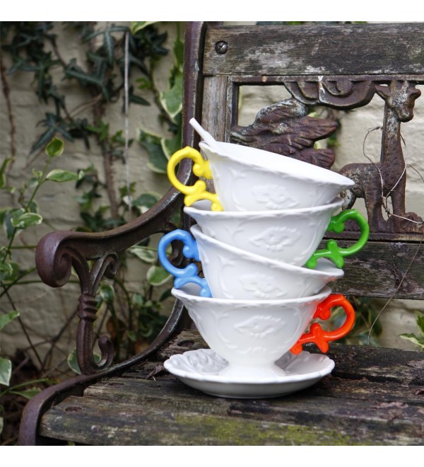 Чайная пара Seletti I-Wares I-Tea Yellow