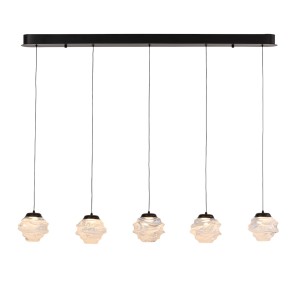 Подвесной светильник Delight Collection MD25030003-5B matt black/clear