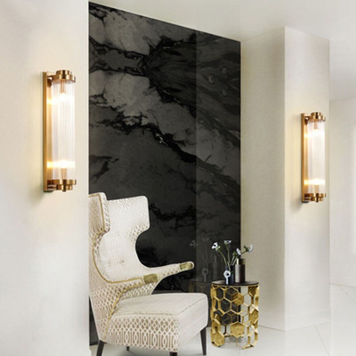 Настенный светильник Delight Collection 88008W/L brass
