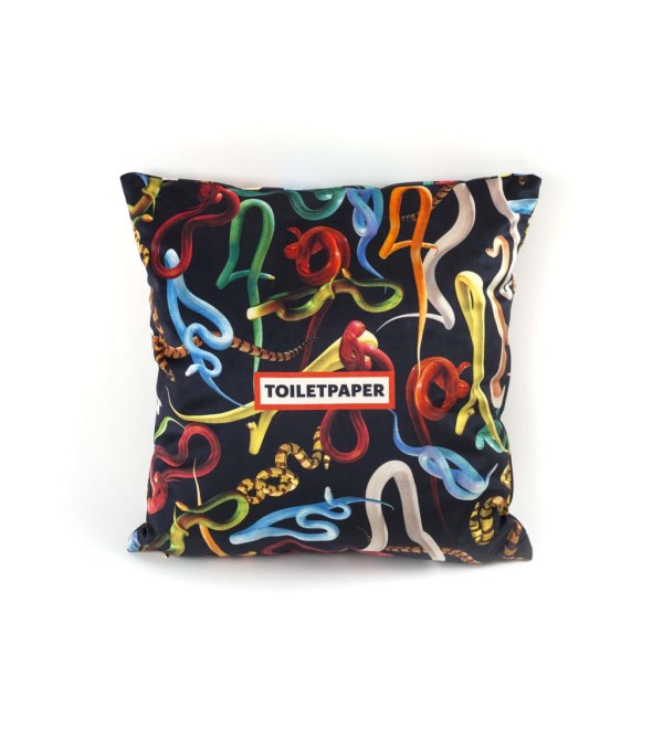 Подушка Seletti Toiletpaper Snakes
