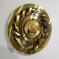 Настенный светильник Delight Collection Anodine 80 brass