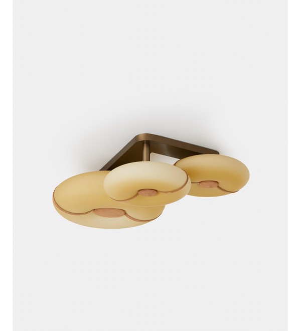 Потолочный светильник Delight Collection 7270C/3S Gold / White