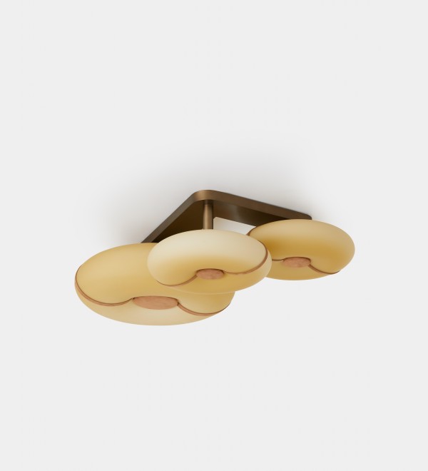 Потолочный светильник Delight Collection 7270C/3S Gold / White