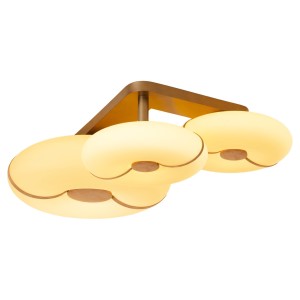 Потолочный светильник Delight Collection 7270C/3S Gold / White