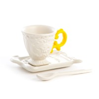 Кофейная пара Seletti I-Wares I-Coffee Yellow