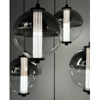 Подвесной светильник Delight Collection MD24022079-5B black/smoky