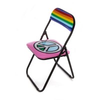 Складной стул Seletti Blow Folding Chair Peace