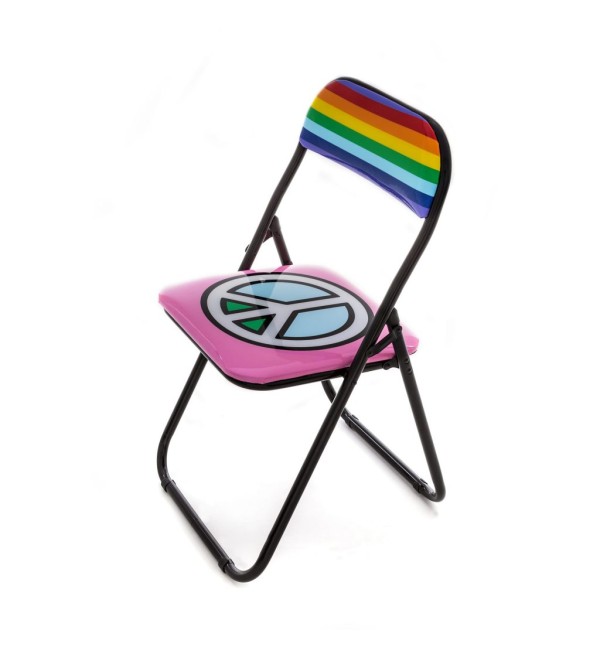 Складной стул Seletti Blow Folding Chair Peace