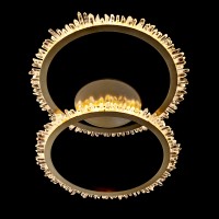 Потолочный светильник Delight Collection Quartz Halo MX20020154-2A satin gold