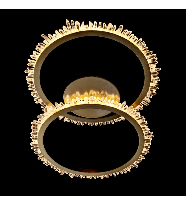 Потолочный светильник Delight Collection Quartz Halo MX20020154-2A satin gold