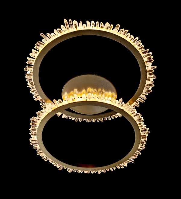 Потолочный светильник Delight Collection Quartz Halo MX20020154-2A satin gold