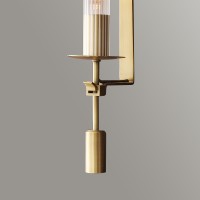 Настенный светильник Delight Collection MT8615-1W antique brass