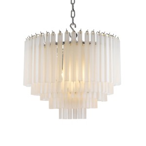 Подвесной светильник Delight Collection Nova/Pulsar 10626P silver/white