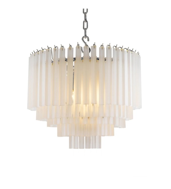 Подвесной светильник Delight Collection Nova/Pulsar 10626P silver/white