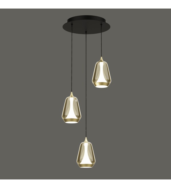 Подвесной светильник Delight Collection MD24001011-3A brass/champagne