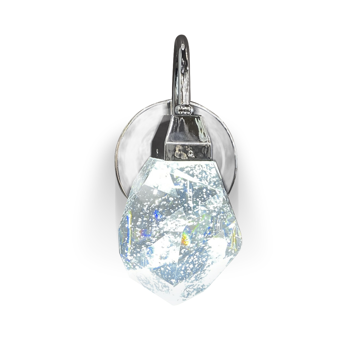 Настенный светильник Delight Collection Crystal rock chrome