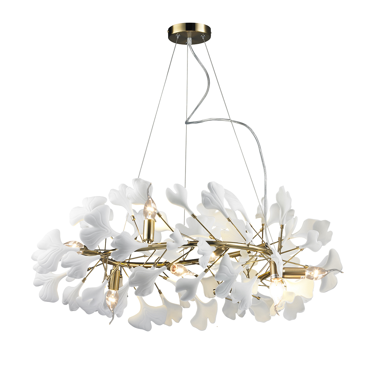 Люстра Delight Collection 10881P/R800 gold/white