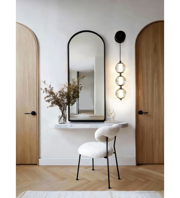 Настенный светильник Delight Collection OD2437 OB2437 pearl black/smoke