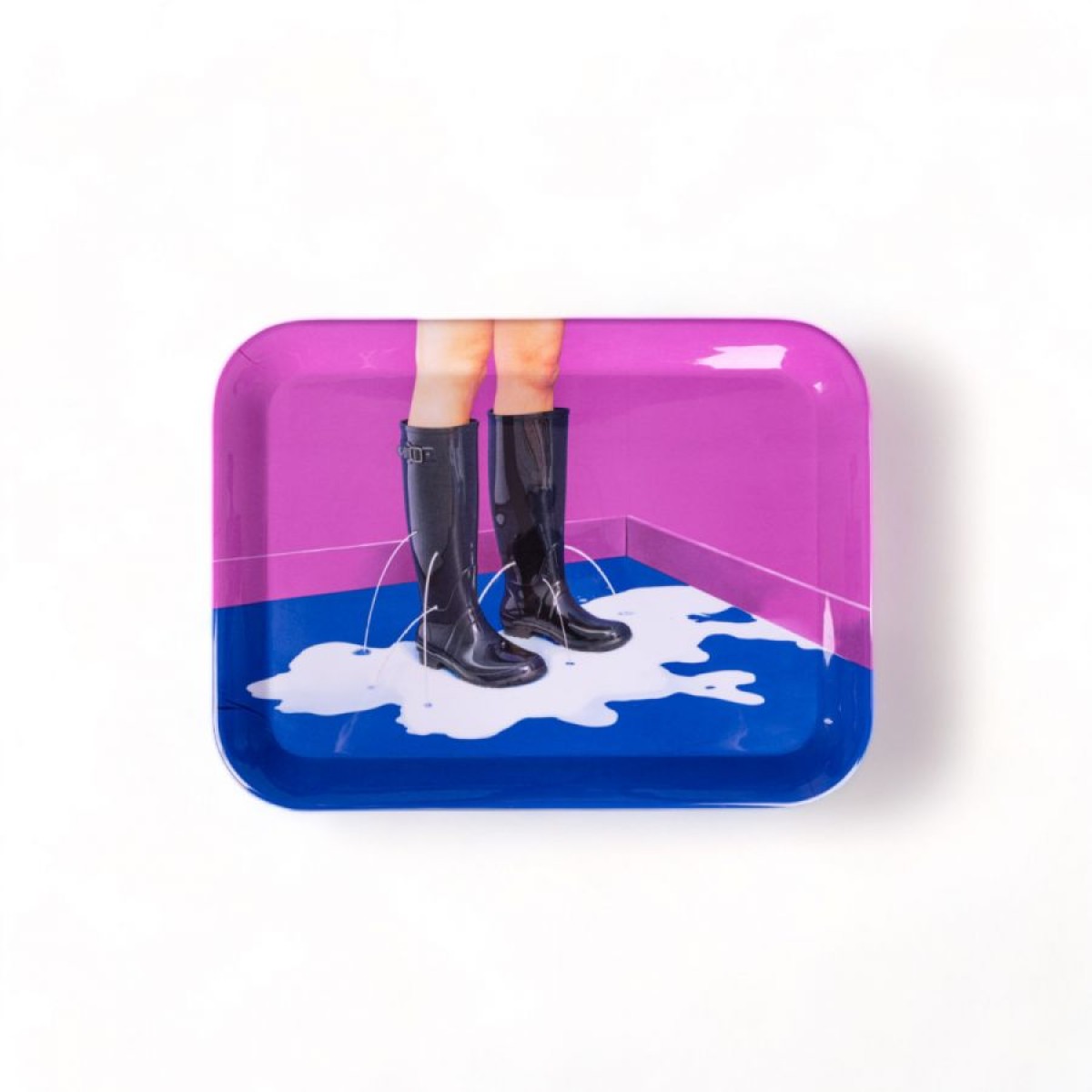Поднос Seletti Toiletpaper Tray Milky Boots