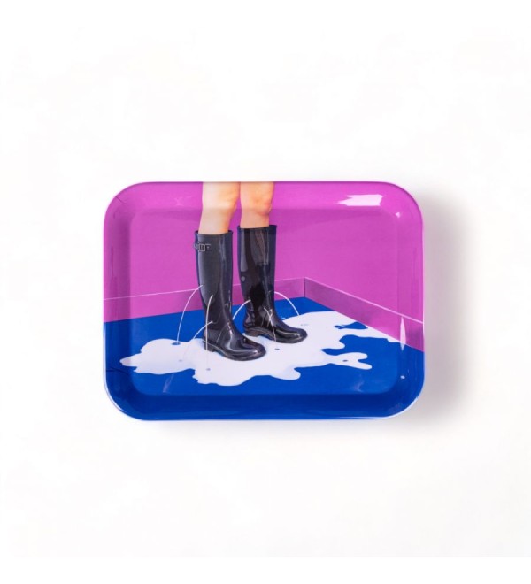 Поднос Seletti Toiletpaper Tray Milky Boots