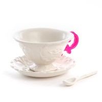 Чайная пара Seletti I-Wares I-Tea Fuchsia