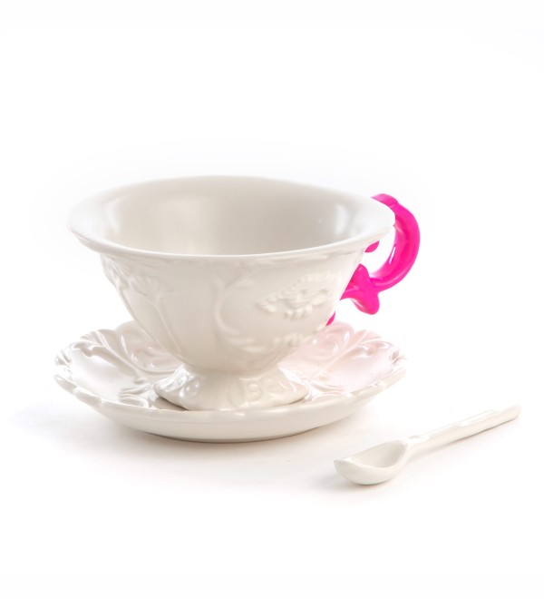 Чайная пара Seletti I-Wares I-Tea Fuchsia