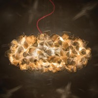 Подвесной светильник Slamp Clizia Mama Non Mama S gold