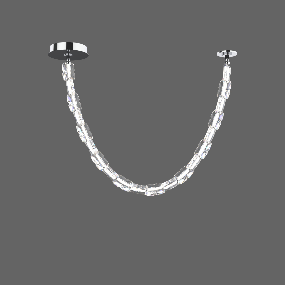 Подвесной светильник Delight Collection MD25001017-44C Chrome