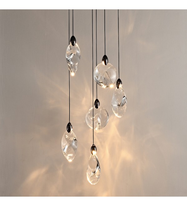 Подвесной светильник Delight Collection Colvin MT9176-6H pearl black