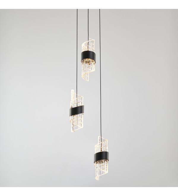 Подвесной светильник Delight Collection MD23001022-3A matt black