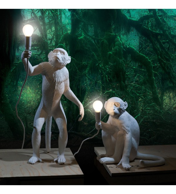 Настольная лампа Seletti Monkey Lamp Outdoor Standing