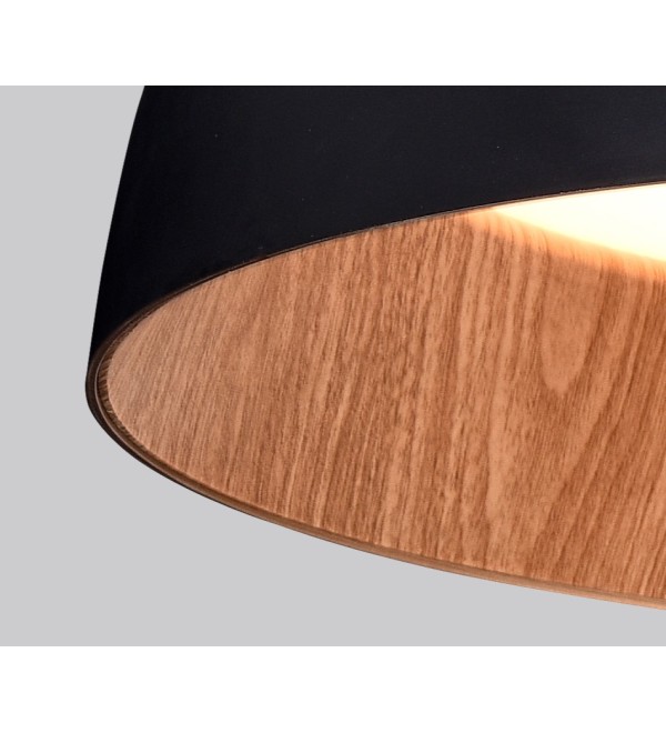 Потолочный светильник Delight Collection C0207-600A Black and Wood