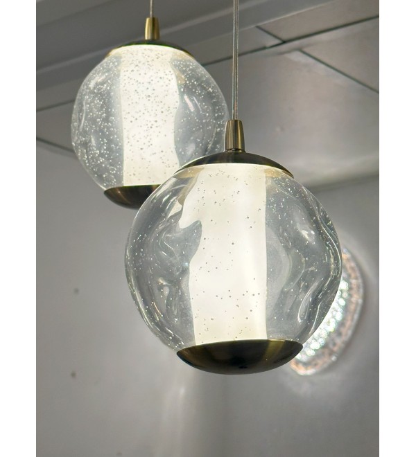 Подвесной светильник Delight Collection OD2437-7 gold/clear