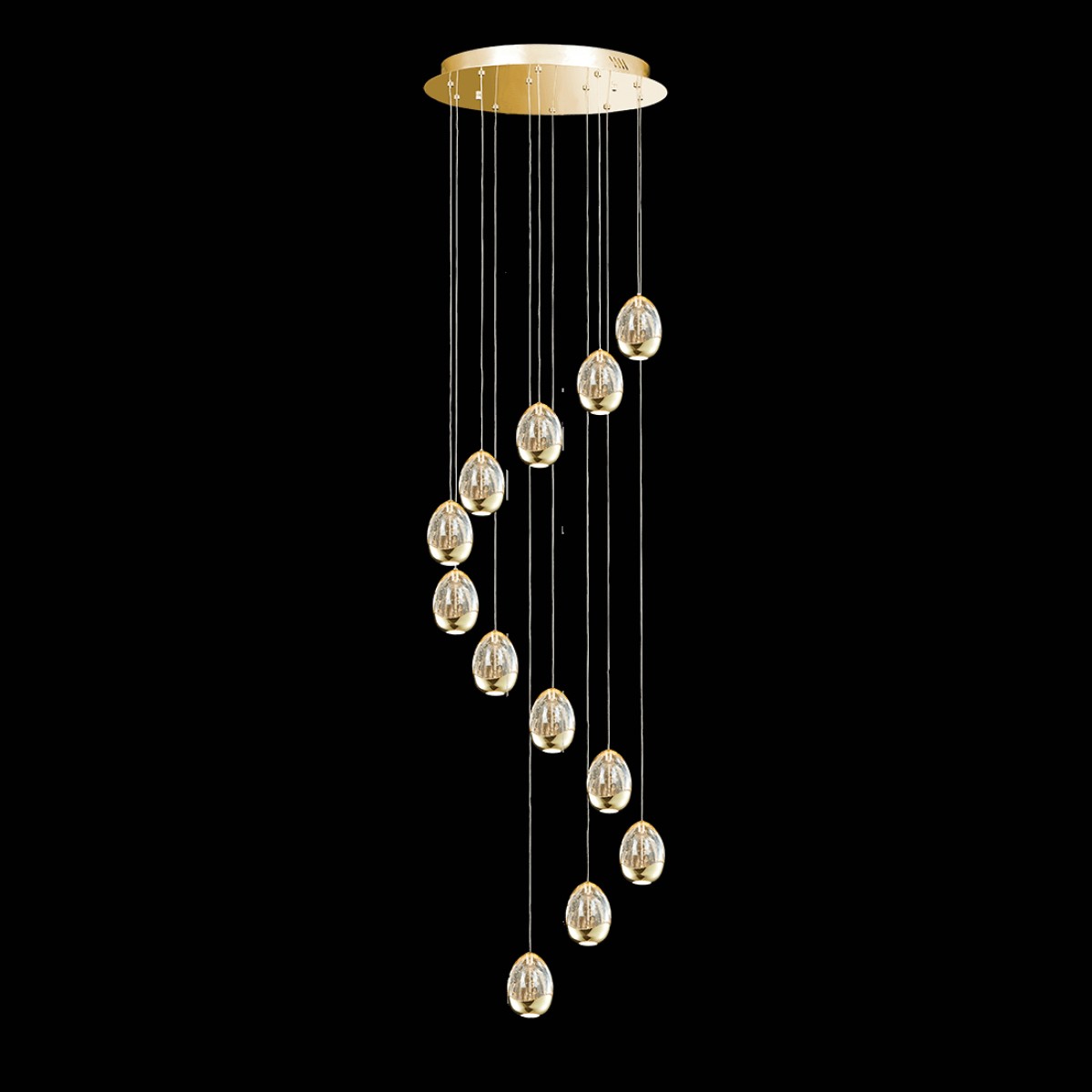 Подвесной светильник Delight Collection Terrene MD13003023-12A gold