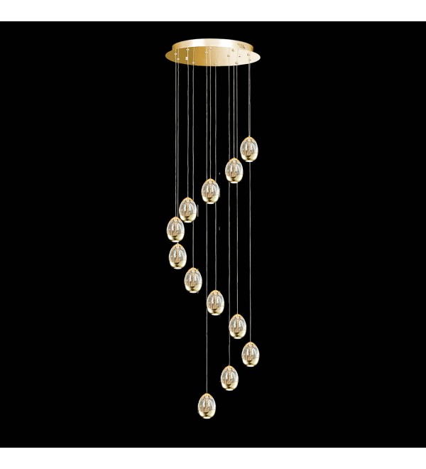 Подвесной светильник Delight Collection Terrene MD13003023-12A gold