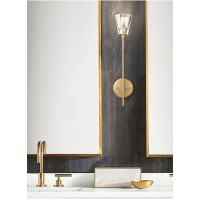 Настенный светильник Delight Collection Torche De Verre 1 light gold