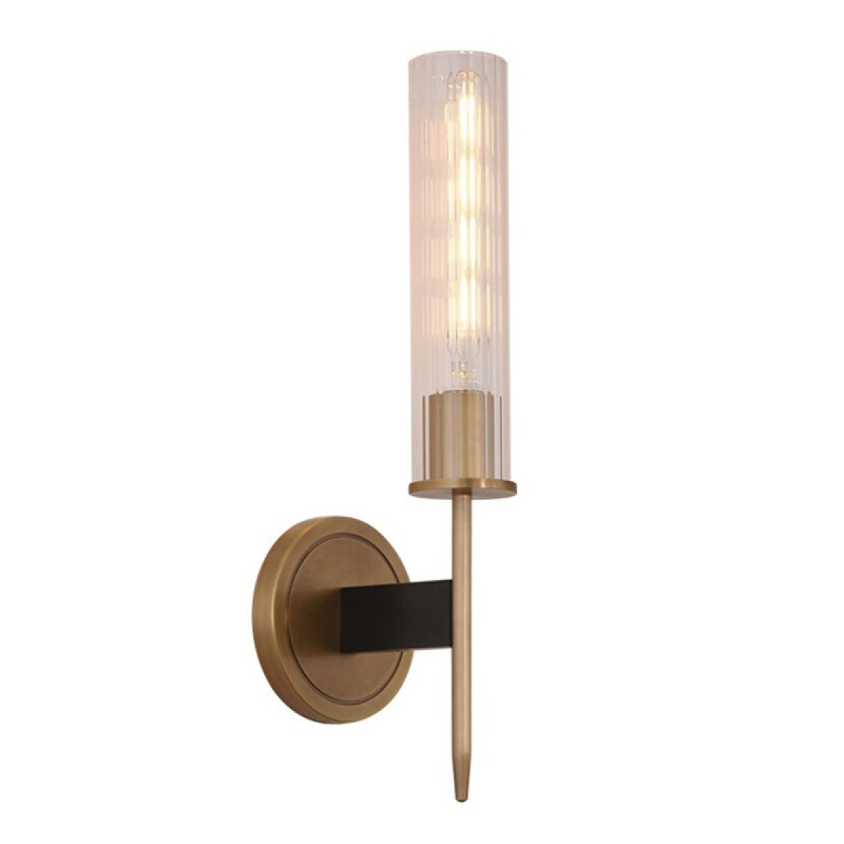 Настенный светильник Delight Collection Alouette 1 brass
