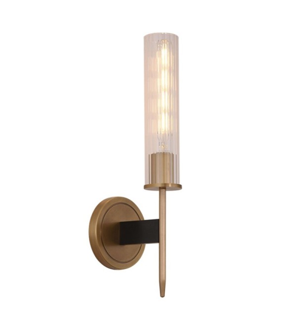 Настенный светильник Delight Collection Alouette 1 brass