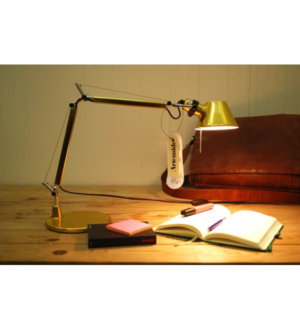Настольная лампа Artemide Tolomeo Micro Gold