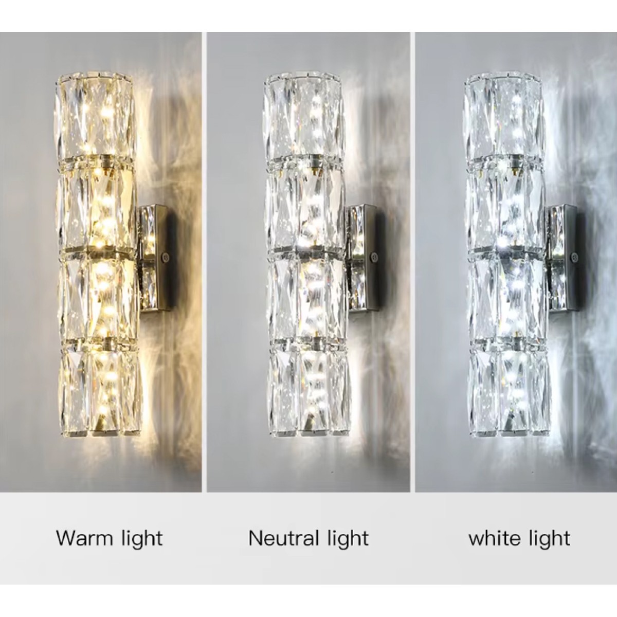 Настенный светильник Delight Collection A06W/4 silver/clear