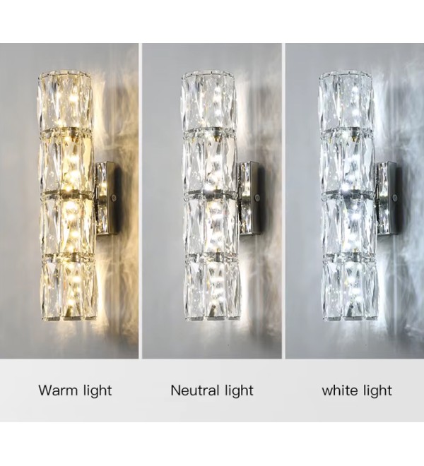 Настенный светильник Delight Collection A06W/4 silver/clear