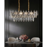 Люстра Delight Collection D8011P/L-800 gold/smoky