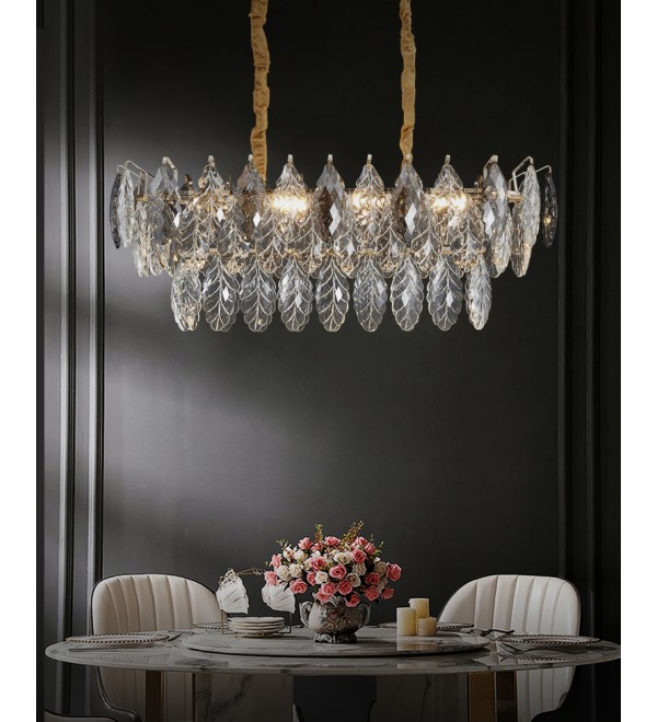 Люстра Delight Collection D8011P/L-800 gold/smoky